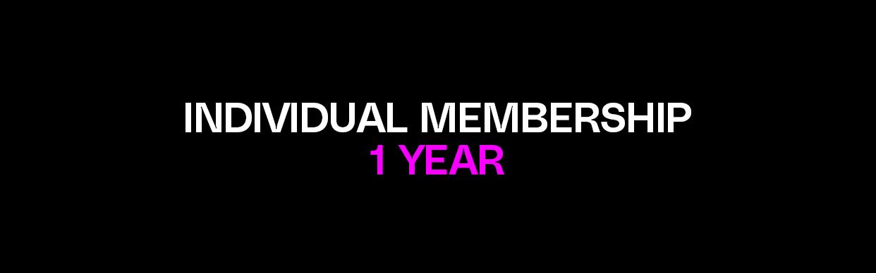 Individual Membership 1 Year