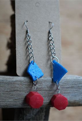 Beach Plastic Assemblage Earring Workshop with Serial BeachComber